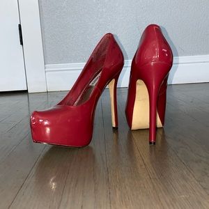 Burgundy Steve Madden Stiletto Heels